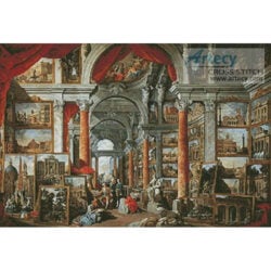 Picture Gallery with views of Modern Rome (Art Renewal Centre)