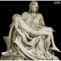 Pieta Sepia (Michelangelo)