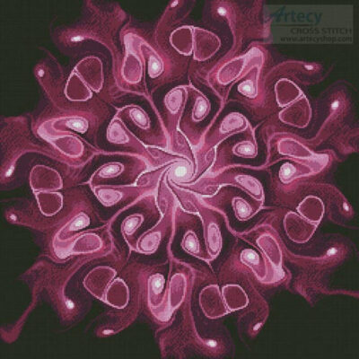 Pink Abstract Flower (Jennifer Olschefski)