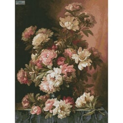 Pink and White Peonies (Paul de Longpre)