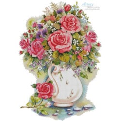 Pink Floral Arrangement 2 (Menga/Arthousedesignimagebank)