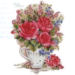 Pink Floral Arrangement (Menga/Arthousedesignimagebank)