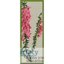 Pink Heath Flowers Bookmark