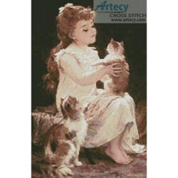 Playing with the Kitten (Art Renewal Centre)