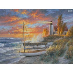 Point Betsie Lighthouse (Large) (Abraham Hunter)