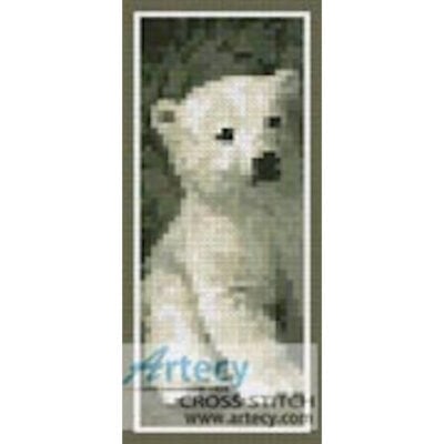 Polar Bear Cub 2 Bookmark (www.liquidlibrary.com)