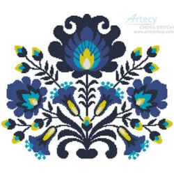 Polish Folk Art (Blue) (Ancymonic)