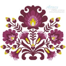 Polish Folk Art (Plum) (Ancymonic)