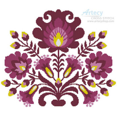 Polish Folk Art (Plum) (Ancymonic)