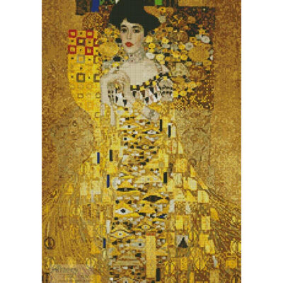 Portrait of Adele Bloch-Bauer 1 (Small)  (Gustav Klimt)