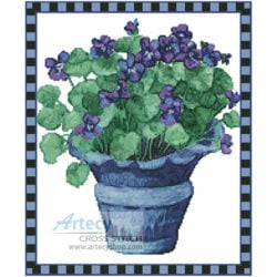 Pot of Violets