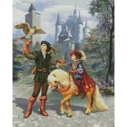 Prince and Falconer (Large) (Zorina Baldescu)