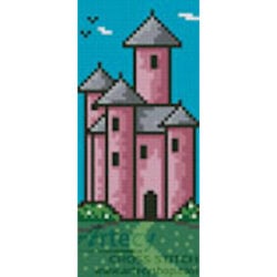 Princess Castle Bookmark (Artecy Cross Stitch)