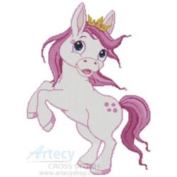 Princess Horse (Dazdraperma - Vectorstock)