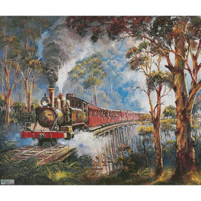 Puffing Billy (Large) (John Bradley / artlicensing)