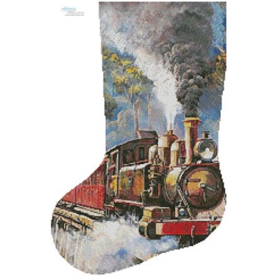 Puffing Billy Stocking (Left) (John Bradley)