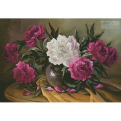 Purple Peonies (Anca Bulgaru)