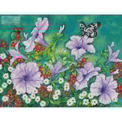 Purple Petunias (Val Stokes)