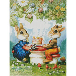 Rabbits and Birthday Cake (Petar Meseldzija)