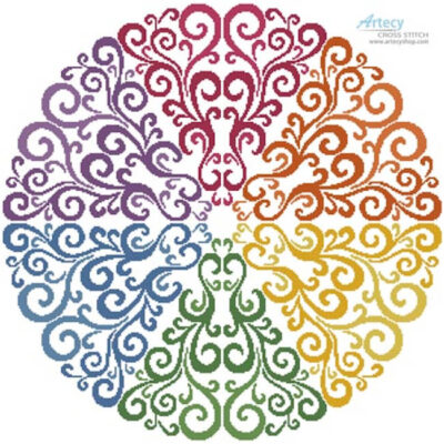 Rainbow Circle (Olga Koztrina - Vectorstock)