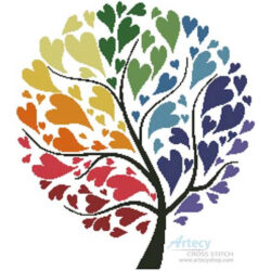 Rainbow Tree of Hearts (Kudryashka)