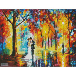 Rainy Wedding (Leonid Afremov)