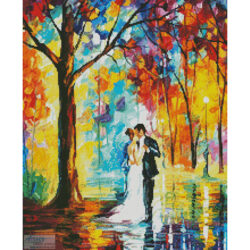 Rainy Wedding (Crop) (Leonid Afremov)
