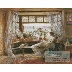 Reading by the Window (Charles James Lewis)