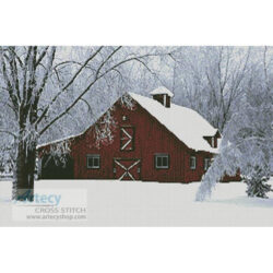 Red Barn in Snow (David Chapman/Design Pics - Corbis)