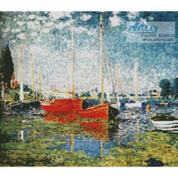 Red Boats at Argenteuil (the Art Renewal Centre)