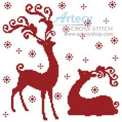 Reindeer Silhouettes (Beaubelle - Alamy)