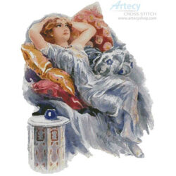 Resting (Antique print)