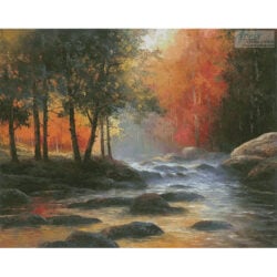 Rocks and Stream (Large) (T. C. Chiu)