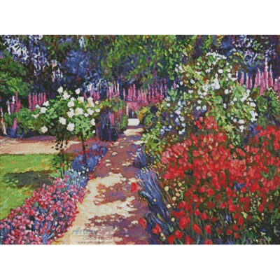 Romantic Garden Walk (David Lloyd Glover)