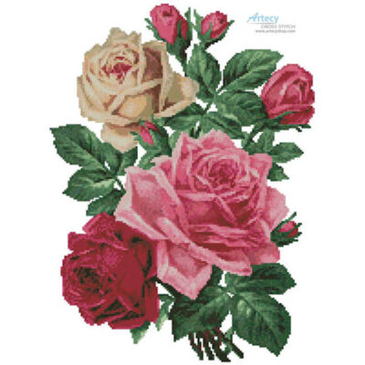 Rose Bouquet (vintage print)