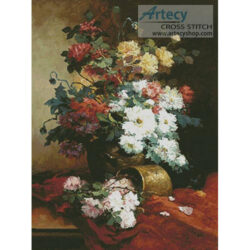 Roses and Dahlias (Rehs Galleries Inc)