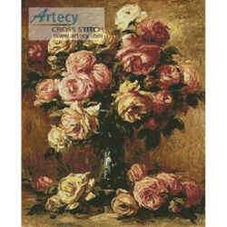 Roses in a Vase 2 (Renoir)