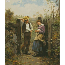 Rural Courtship (Daniel Ridgeway Knight)