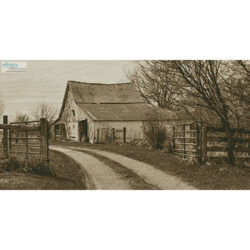 Rustic Barn (Sepia) (Pixabay)