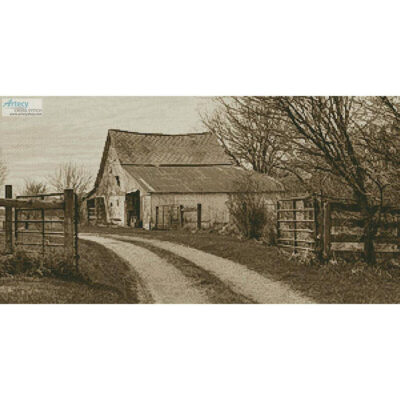 Rustic Barn (Sepia) (Pixabay)
