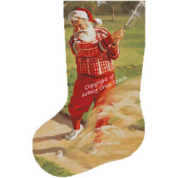 Sandy Claus Stocking (Left) (Tom Browning)