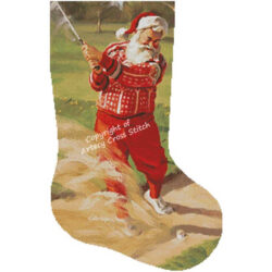 Sandy Claus Stocking (Right) (Tom Browning)