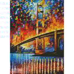 San Francisco Golden Gate (Large) (Leonid Afremov)