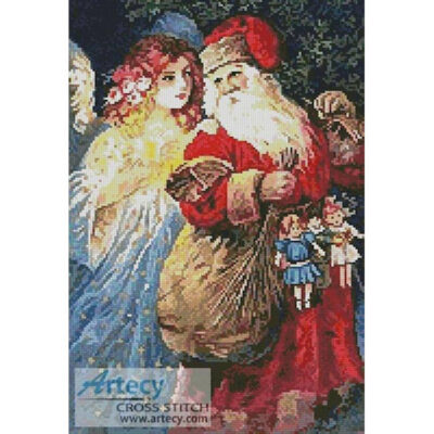 Santa and Angel