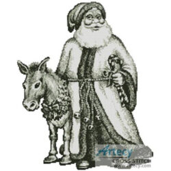 Santa and Donkey (www.liquidlibrary.com)