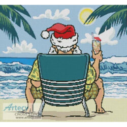 Santa on the Beach (www.liquidlibrary.com)