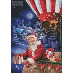 Santa in a Hot Air Balloon (Simonetta Ubbiali)