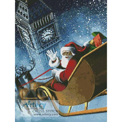 Santa in London (www.liquidlibrary.com)