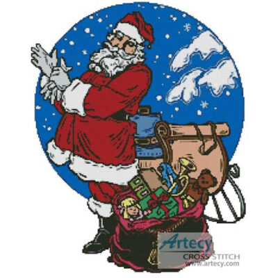 Santa with Sleigh (www.liquidlibrary.com)