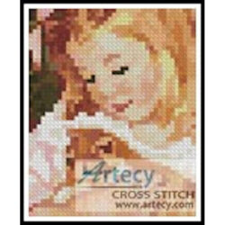 Sarah holding a Cat Card (Mary Cassat)